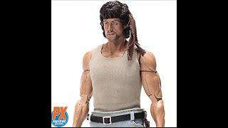 Rambo First Blood Exquisite Super Series John J. Rambo 1:12 Scale Action Figure - Previews Exclusive