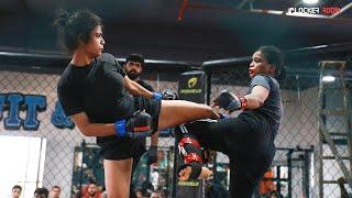 Divya Sharma (Fighter Combat club) vs Rekha (SuperFitness) | MMA Fight | Warrior's Dream Series 8