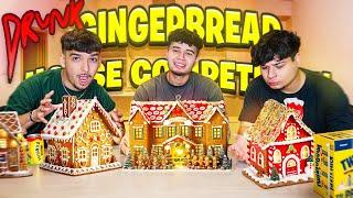 DRUNK GINGERBREAD HOUSE COMPETITION!!! **Gone Wrong**