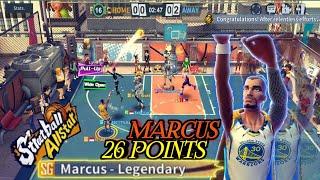 SG Marcus Carry Team 26 POINTS! Gameplay #16  - Streetball Allstar