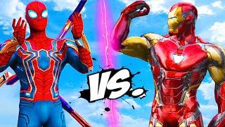 IRON MAN VS IRON SPIDER - EPIC BATTLE