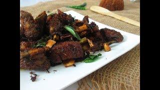 Mutton dry fry | Kerala Style Mutton dry roast recipe [Keto-LCHF]