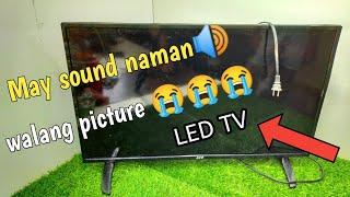 May sound walang picture ,ACE LED TV repair natin yan