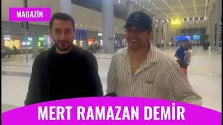 Mert Ramazan Demir, Afra Saraçoğlu Hakkında Konuştu! Havalimanında…