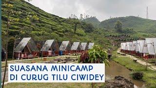 Suasana Minicamp bareng keluarga | Ecopark Curug Tilu Ciwidey