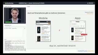 Amazon Mobile SEO: Optimierung für mobile Geräte - AMZN 360 Folge 5