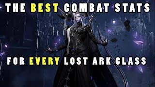 LOST ARK: TOP Combat Stats For EVERY CLASS