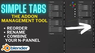 Simple Tabs - The addon management tool