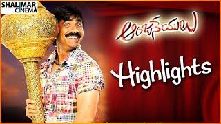 Anjaneyulu Telugu Movie Highlights || Ravi Teja, Nayantara || Shalimarcinema