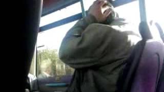 Crazy Old Man on Bus