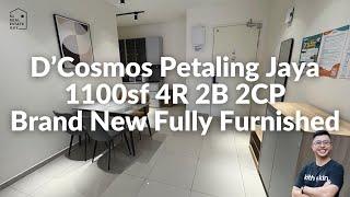 D'Cosmos Residences  | 4R 2B 2CP 1100sf | Central Park Damansara , Petaling Jaya, Damansara Perdana