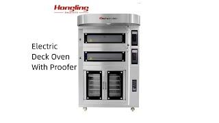 2-layer 4-tray Electric Oven with Proofer | Bakery  Equipment | HQ-24E-F