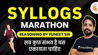 Syllogism Reasoning Marathon by Puneet Sir | Syllogism Tricks & Concepts | wifistudy