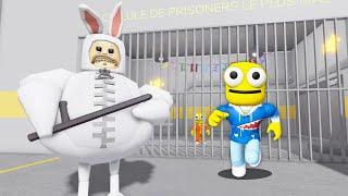 ENFERMER DANS LA PRISON DU POLICIER LAPIN ENORME (BARRY'S PRISON RUN)