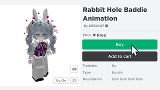 THIS NEW ROBLOX BUNDLE ANIMATION... 