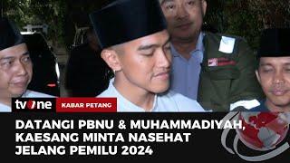 Kaesang Sowan ke Ketum PBNU & PP Muhammadiyah | Kabar Petang tvOne