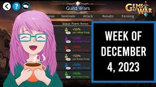 Gems of War Guild Wars BLUE Attack Day & VAULT Key-Openings