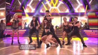 Maksim Chmerkovskiy & Meryl Davis dancing Salsa on DWTS 4 28 14