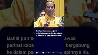 Bahlil Buka Suara soal Kabar Jokowi Gabung Partai Golkar #jokowi #golkar #jokowidodo #bahlil