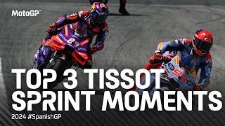 Top 3 #TissotSprint Moments  | 2024 #SpanishGP