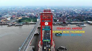 Jembatan Ampera Palembang | Aerial footage