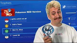 We check out the offical Pokemon Red Trophy List | TCS Ft. GuyFarruski