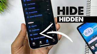 How To Hide hidden Album on iPhone | How To Hide Photo Albums on iPhone | Hide Hidden Album iPhone