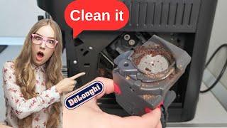 How to clean the infuser - Delonghi Magnifica Evo