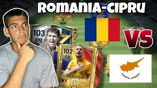 ROMANIA-CIPRU,Echipa Romaniei In FC Mobile!-Squad Builder-FC Mobile Romania