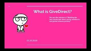 What Is GiveDirect