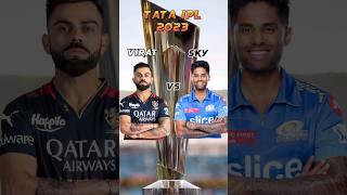 Suryakumar yadav vs Virat Kohli in ipl 2023 #shorts #youtubeshorts #ipl