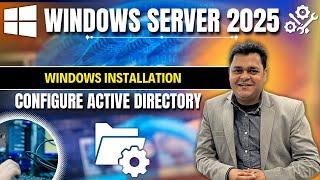 Installation of Windows Server 2025 ! About New Features of Server 2025 step y step guide !