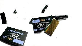 Olympus XD picture card teardown