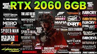 RTX 2060 6GB - 35 Best Graphics Games in 2023