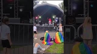 Drag performer goes too far!!