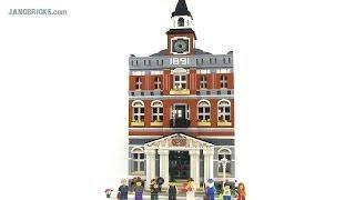 LEGO Town Hall 10224 modular building Review!