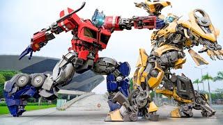 Transformers: Optimus Prime vs Bumblebee 23rd Century Battle - Full Movie