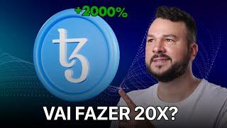 A TEZOS (XTZ) PODE SURPREENDER E FAZER 20X?