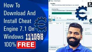 How to download and install cheat engine On Windows 11/10/9/8 100% |Cheat Engine Kayse download kare