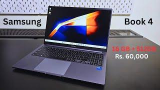 Samsung Book 4 Unboxing & Review at Rs. 60,000