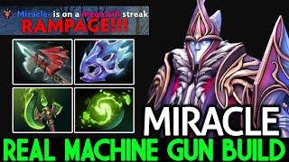 MIRACLE [Silencer] Rampage Carry with Machine Gun Build Dota 2