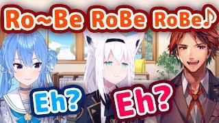 Suisei and Fubuki Flame Roberu's Cute Greeting 【ENG Sub/Hololive】