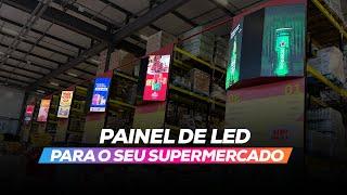 Painéis de LED para supermercados e atacados | LedWave