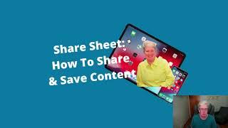 Share Sheet: How To Share Content