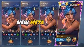 KARINA NEW META BUILD 2024!! (Auto Win Streak?!) - Mobile Legends