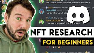 NFT Discord For Beginners - How To Use Discord for NFT Research Tutorial 2022