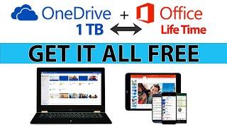 Get 1-TB of Free OneDrive Storage and MS Office 365 + Complete Syncing Guide