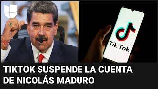 TikTok suspende la cuenta de Maduro y él acusa a la red de querer "una guerra civil en Venezuela"