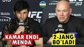 MAGOMED ANKALAEV VS ALEX PEREIRA REVANSH JANG BO'LADI UFC YANGILIKLARI 2025