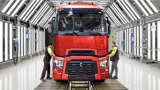 Inside Mega Factory Producing Massive European Trucks - Production Line